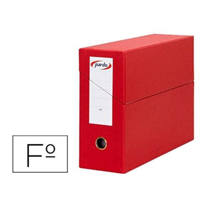 Caja de Archivo Pardo 245702 Rojo A4 (1 unidad)