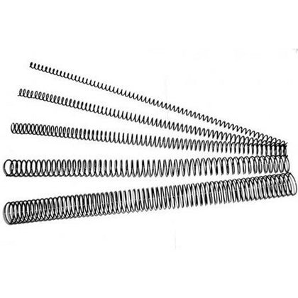 Espirales para Encuadernar DHP 100 Unidades Negro A4 Metal Ø 16 mm