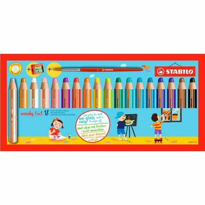 Lápices de colores Stabilo 880/18-3 Multicolor (Reacondicionado D)