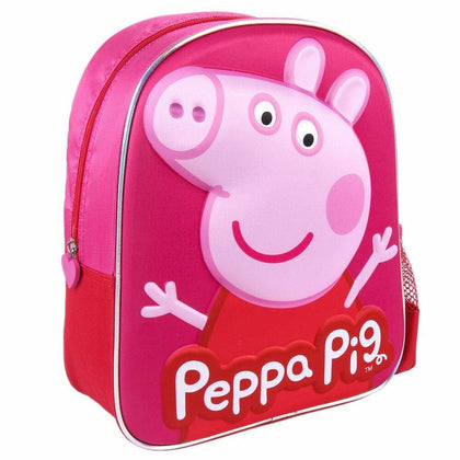 Mochila Escolar Peppa Pig Rosa 25 x 31 x 10 cm