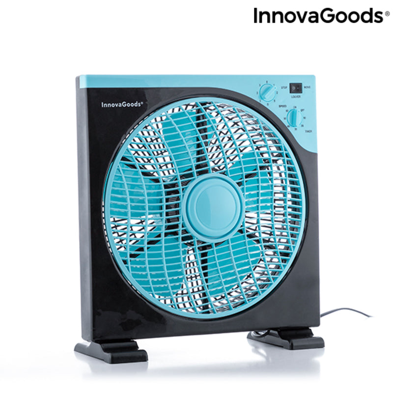 Climatizador Evaporativo Ionizador sin Aspas con LED Evareer InnovaGoods