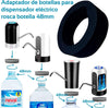 Adaptador de Botella para dispensador de Agua Eléctrico Compatible con Botellas 5, 6, 8, 10, 12 litros - 2 Unidades - Diámetro 37mm 38mm y 48mm - movilcom.com