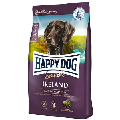 Pienso Happy Dog Supreme Sensible - Ireland Adulto Salmón Conejo 12,5 Kg