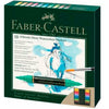 Set de Rotuladores Faber-Castell Acuarelas Estuche (3 Piezas)