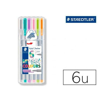 Set de Rotuladores Staedtler 334 SB6CS3 (6 Unidades)