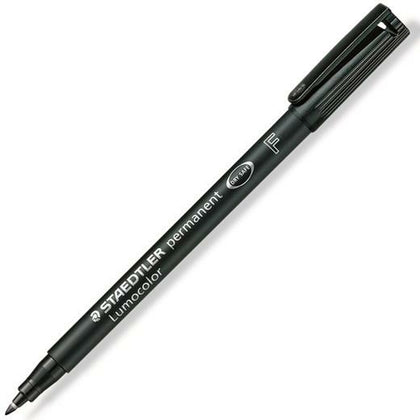 Rotulador permanente Staedtler Negro