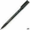 Rotulador permanente Staedtler Negro