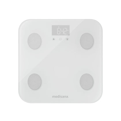 Báscula Digital de Baño Medisana BS 600 connect Blanco Acero Inoxidable