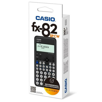 Calculadora Científica Casio FX-82SPCW-W Gris oscuro