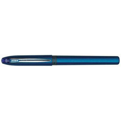 Bolígrafo de tinta líquida Uni-Ball Grip Micro UB-245 Azul 12 Unidades