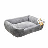 Cama para mascota Hearts & Homies 90 x 70 x 28 cm Gris