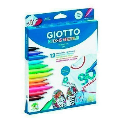 Set de Rotuladores Giotto F49490000 Multicolor (12 Piezas)
