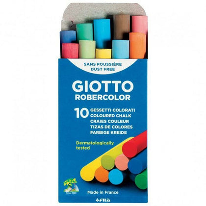 Tizas Giotto F538900 Tizas Blanco Multicolor 10 Unidades