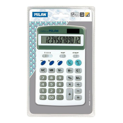 Calculadora Milan Blanco 17,5 x 11 x 3 cm