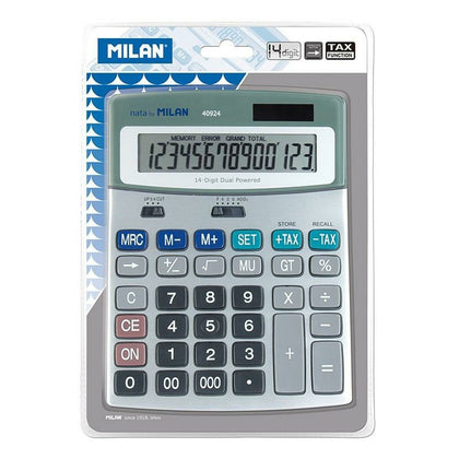 Calculadora Milan Blanco Plateado (Reacondicionado A)