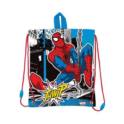 Bolsa Mochila con Cuerdas Stor Spiderman Streets Portameriendas (25 x 3 x 30 cm)