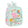 Mochila Escolar Peppa Pig Cosy corner Azul claro (22 x 27 x 10 cm)