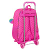 Mochila Escolar con Ruedas Rainbow High Fucsia 33 x 42 x 14 cm