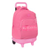 Mochila Escolar con Ruedas BlackFit8 Glow up Rosa (33 x 45 x 22 cm)