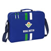 Cartera Escolar Real Betis Balompié Azul (38 x 28 x 6 cm)