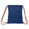 Bolsa Mochila con Cuerdas Kelme Navy blue Naranja Azul marino (35 x 40 x 1 cm)