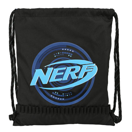 Bolsa Mochila con Cuerdas Nerf Boost Negro (35 x 40 x 1 cm)