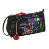 Estuche Escolar The Avengers Super heroes Negro 20 x 11 x 8.5 cm