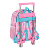 Mochila Escolar con Ruedas LOL Surprise! Glow girl Rosa 28 x 34 x 10 cm