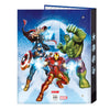 Carpeta de anillas The Avengers Forever Multicolor A4 26.5 x 33 x 4 cm