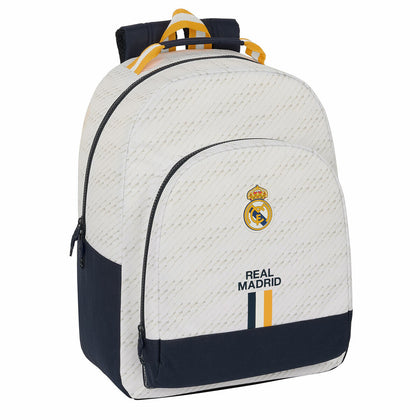 Mochila Escolar Real Madrid C.F. Safta Protection First Kit 23/24 32 x 42 x 15 cm