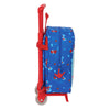 Mochila Escolar con Ruedas Spidey Azul 22 x 27 x 10 cm