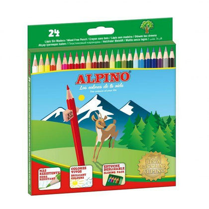 Lápices de colores Alpino AL010658 Multicolor 24 Piezas
