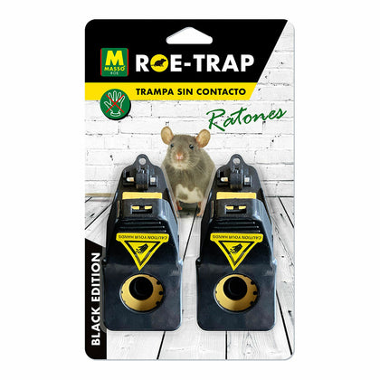 Trampa para ratones Massó Roe-Trap Black Edition 231699
