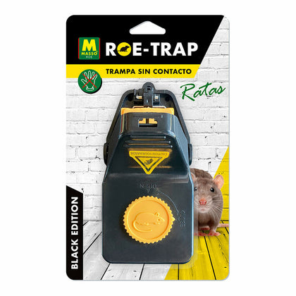 Trampa para ratones Massó Roe-Trap Black Edition 231700 15,2 x 8 x 7,3 cm