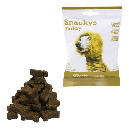 Snack para Perros Gloria Display Snackys Pavo