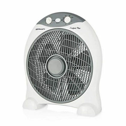 Ventilador de Suelo Orbegozo BF-1030 45W (Ø 30 cm) Blanco Blanco/Gris 40 W