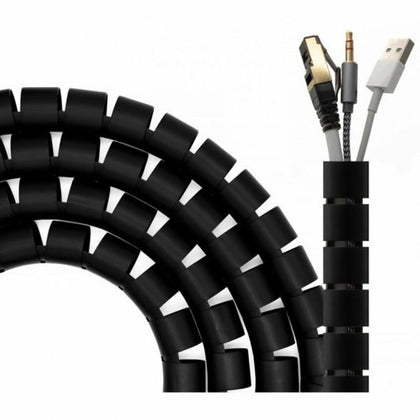 Organizador de Cables Aisens A151-0604 Negro Plástico