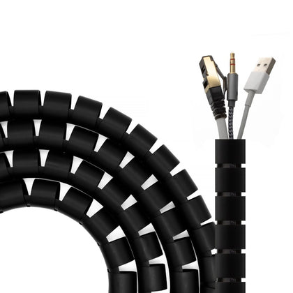 Organizador de Cables Aisens ESPIRAL Negro Plástico