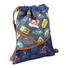 Mochila Saco Infantil Mickey Mouse Azul