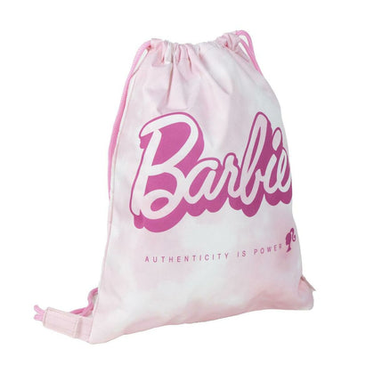 Bolsa Mochila con Cuerdas Barbie Rosa 30 x 39 cm