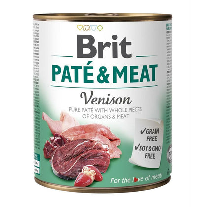 Comida húmeda Brit                                 Pollo Carne Jabalí 800 g