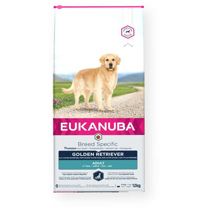 Pienso Eukanuba Golden Retriever Adulto Pollo 12 kg