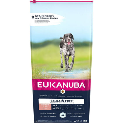 Pienso Eukanuba Grain Free Senior large/giant breed Senior Pescado 20-40 Kg 12 kg