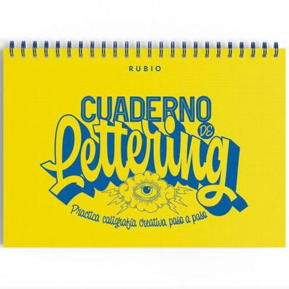 Cuaderno de escritura y caligrafía Rubio Español