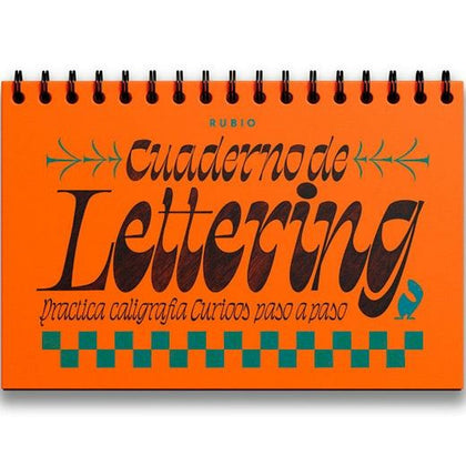 Cuaderno de escritura y caligrafía Rubio Lettering Curioos 30,4 x 20,4 cm 212 Hojas