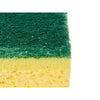 Set de Estropajos Amarillo Verde Celulosa Fibra abrasiva 10,5 X 6,7 X 2,5 cm