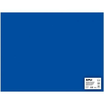 Cartulinas Apli Azul oscuro 50 x 65 cm