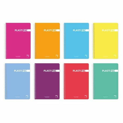 Cuaderno Pacsa Multicolor Din A4 5 Piezas 80 Hojas