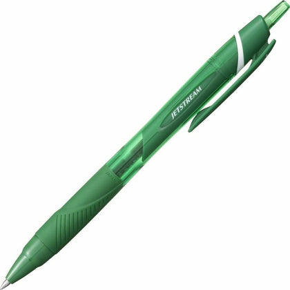 Boligrafo de tinta líquida Uni-Ball Jetstream SXN-150C-07 Verde 1 mm (10 Piezas)
