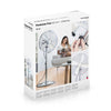 Ventilador de Pie Chrome Retro InnovaGoods Ø 40 cm 55W